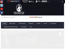 Tablet Screenshot of fernandosor.com